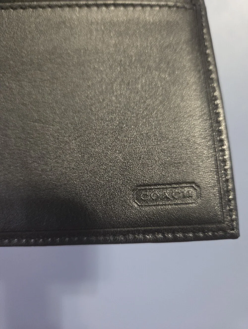 Coach Signature Canvas Wallet Bifold Checkbook
